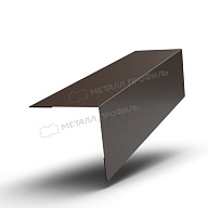 Планка угла наружного 115х115х2000 (VALORI-20-DarkBrown-0.5)
